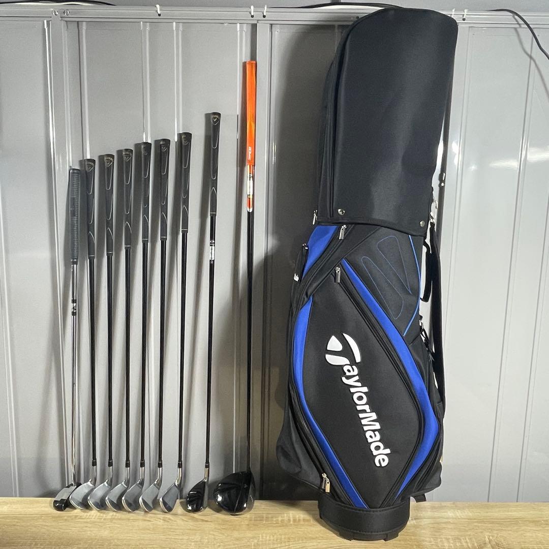 Callaway メンズゴルフクラブ9本セット＋TaylorMade美品バッグ