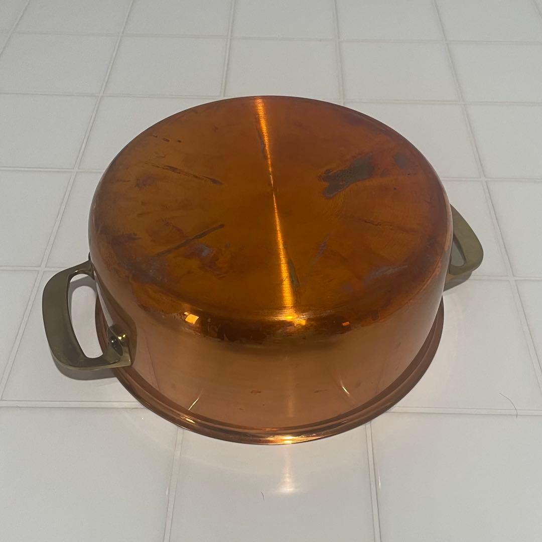 SIGG 銅鍋　カッパーイノックス　COPPER-INOX 20センチ