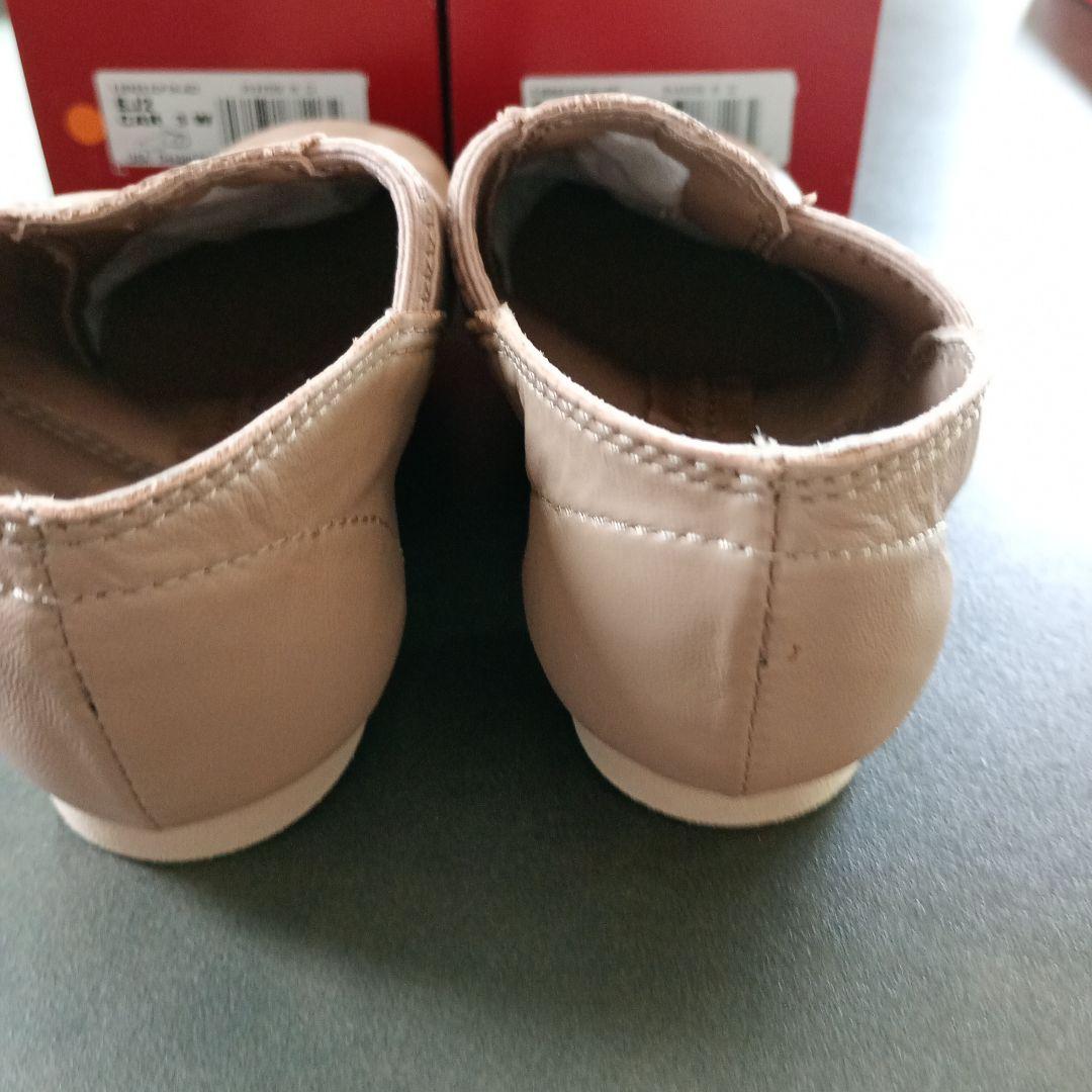 新品未使用EJ2カペジオ3W 19.5㌢キャメル 箱無し有り対応可　お急ぎ対応可