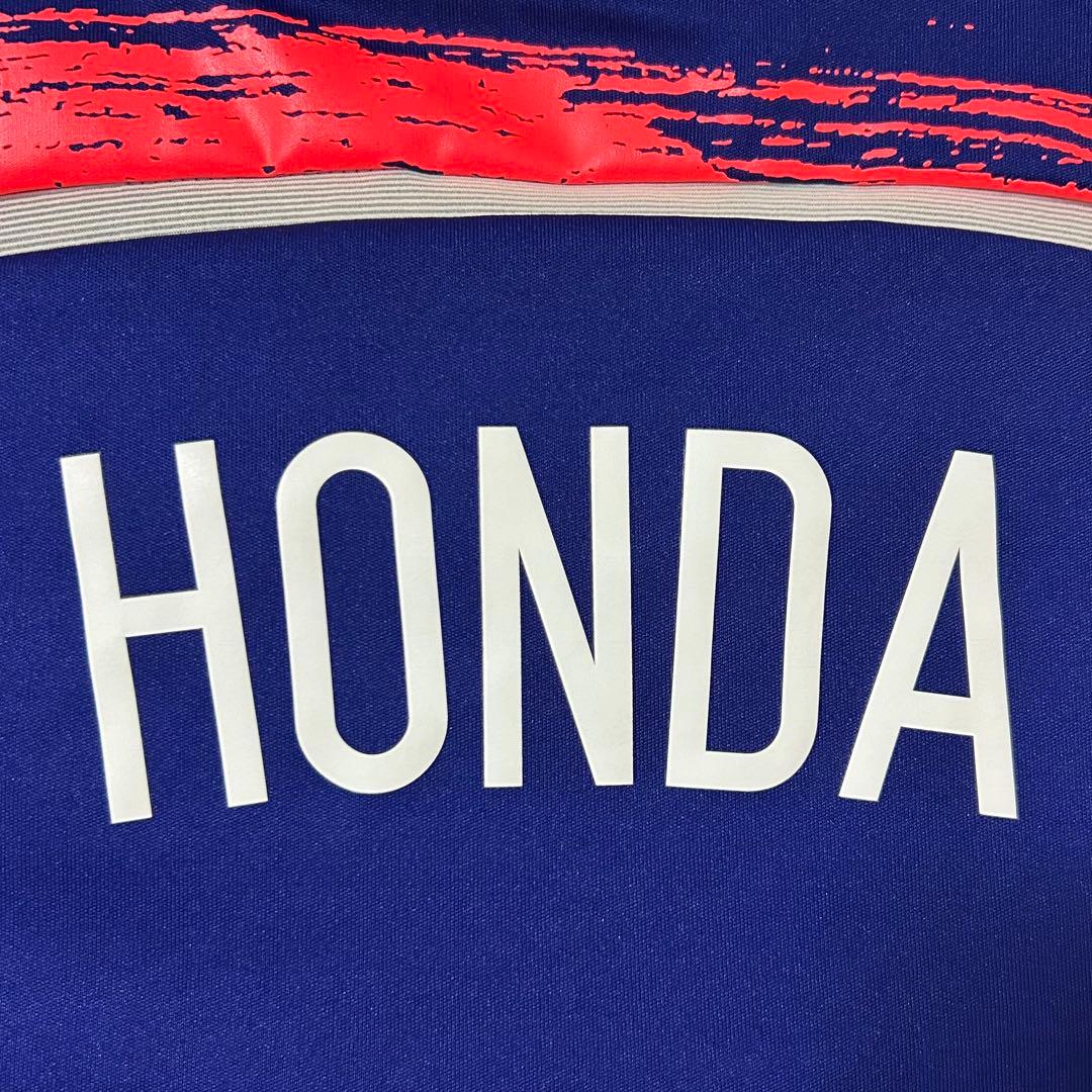 【レア・美品】サッカー日本代表　2014-2015ユニフォーム(4 本田 圭佑)