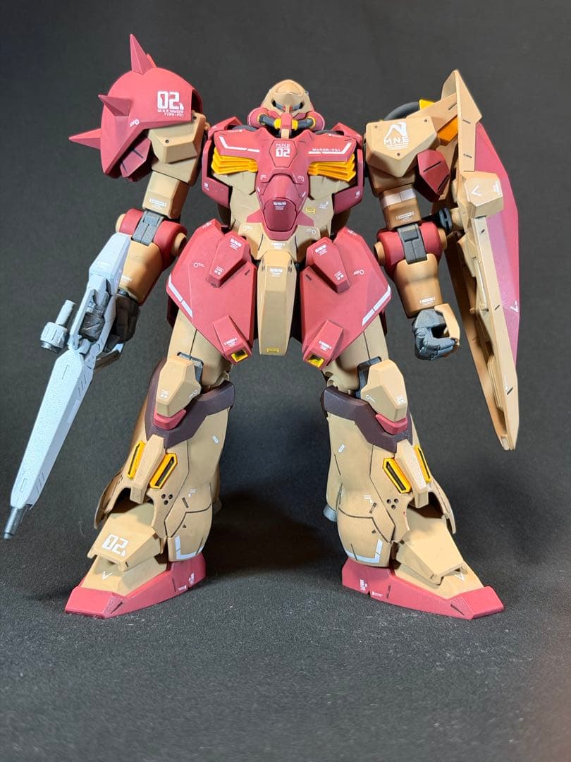 HGUC 1/144メッサーF01型 ガウマン機 塗装済み完成品