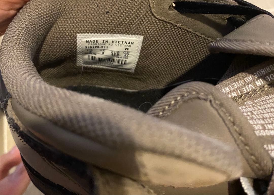 Nike Air Force 1 グレー ハイカットシューズ