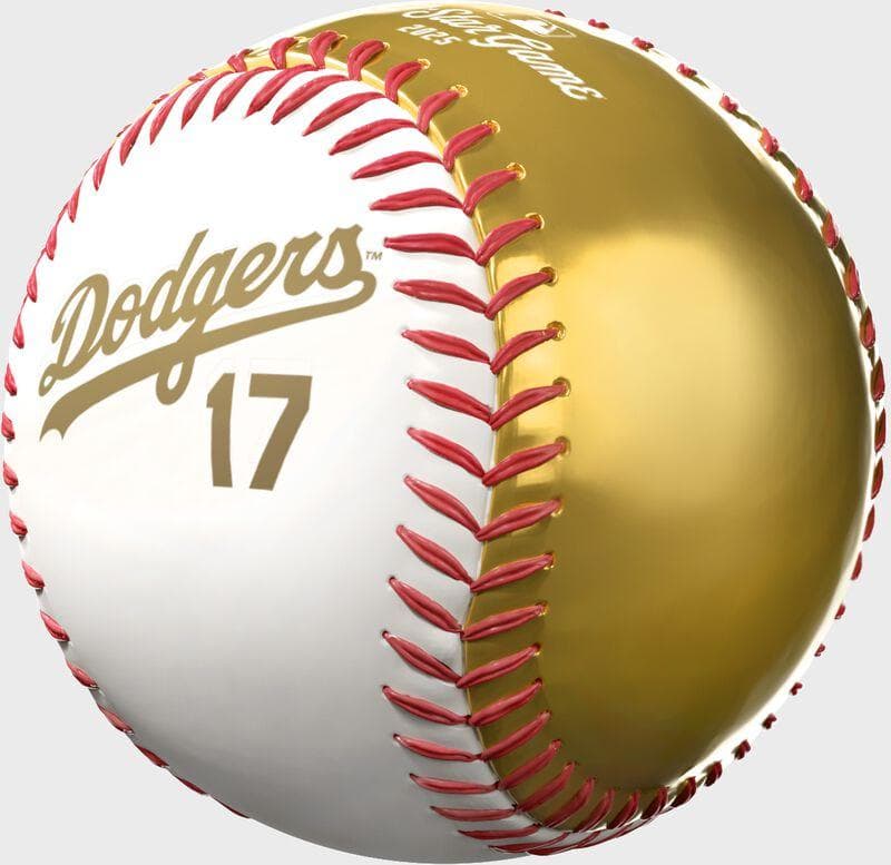 大谷翔平MLB2025ASG出場記念ローリングスGold/W記念ボール現地限定品