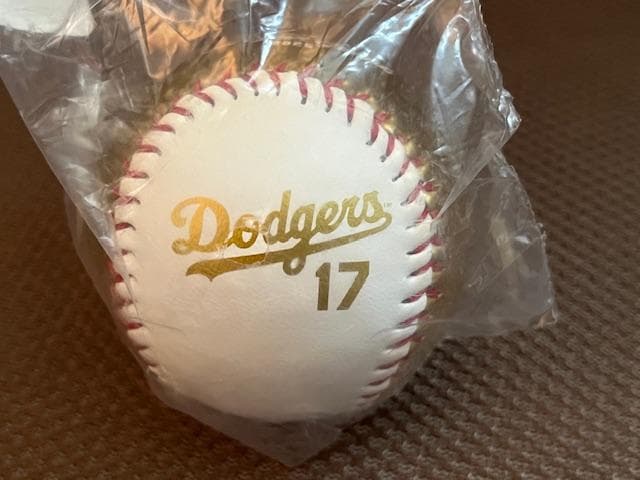大谷翔平MLB2025ASG出場記念ローリングスGold/W記念ボール現地限定品