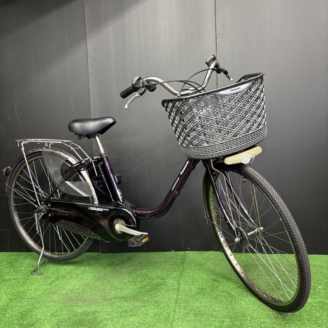 電動自転車 Panasonic Lithium vivi DX パープル　68★