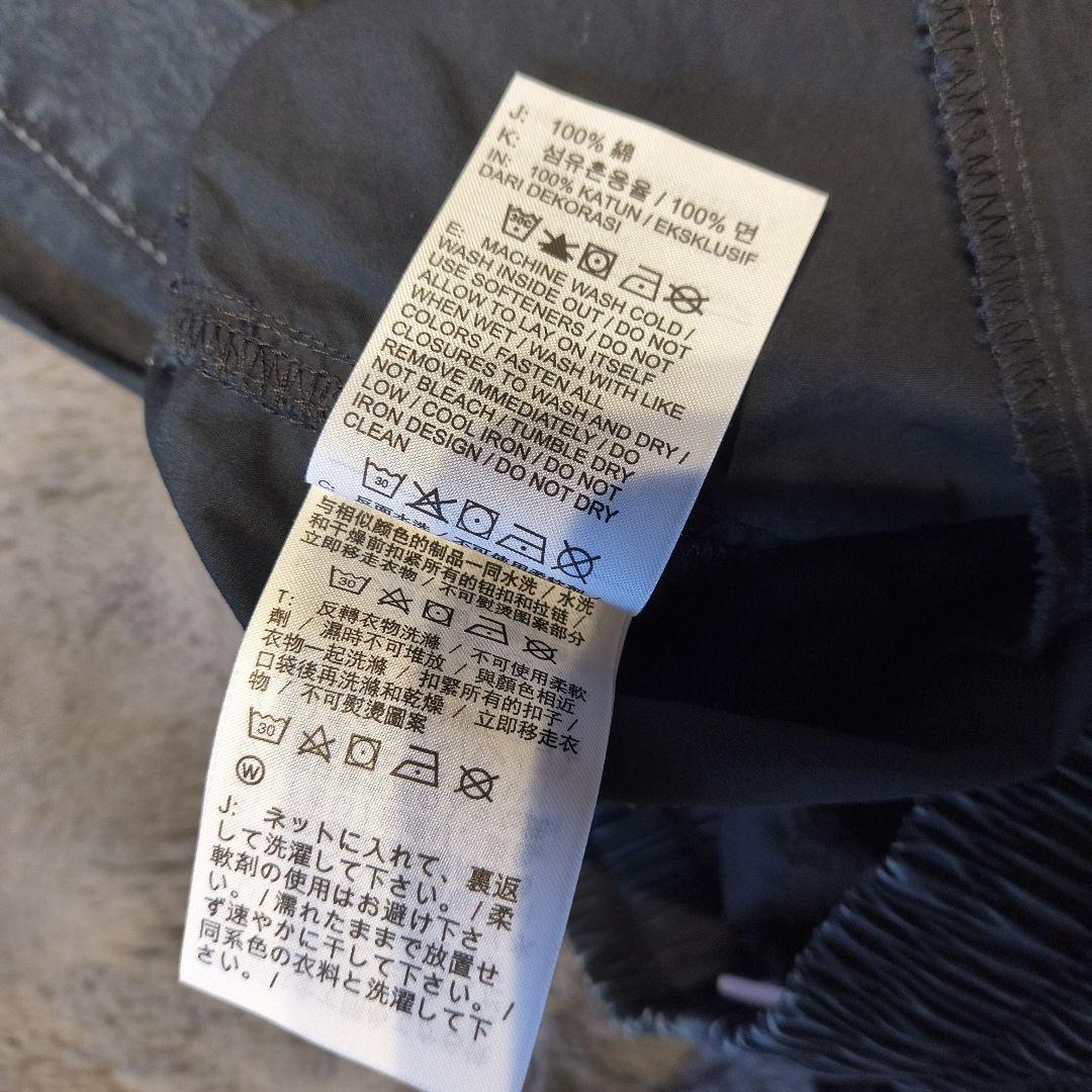 【美品】Nike ナイキ ナイロン セットアップ 上下 ブラック Sサイズ 黒