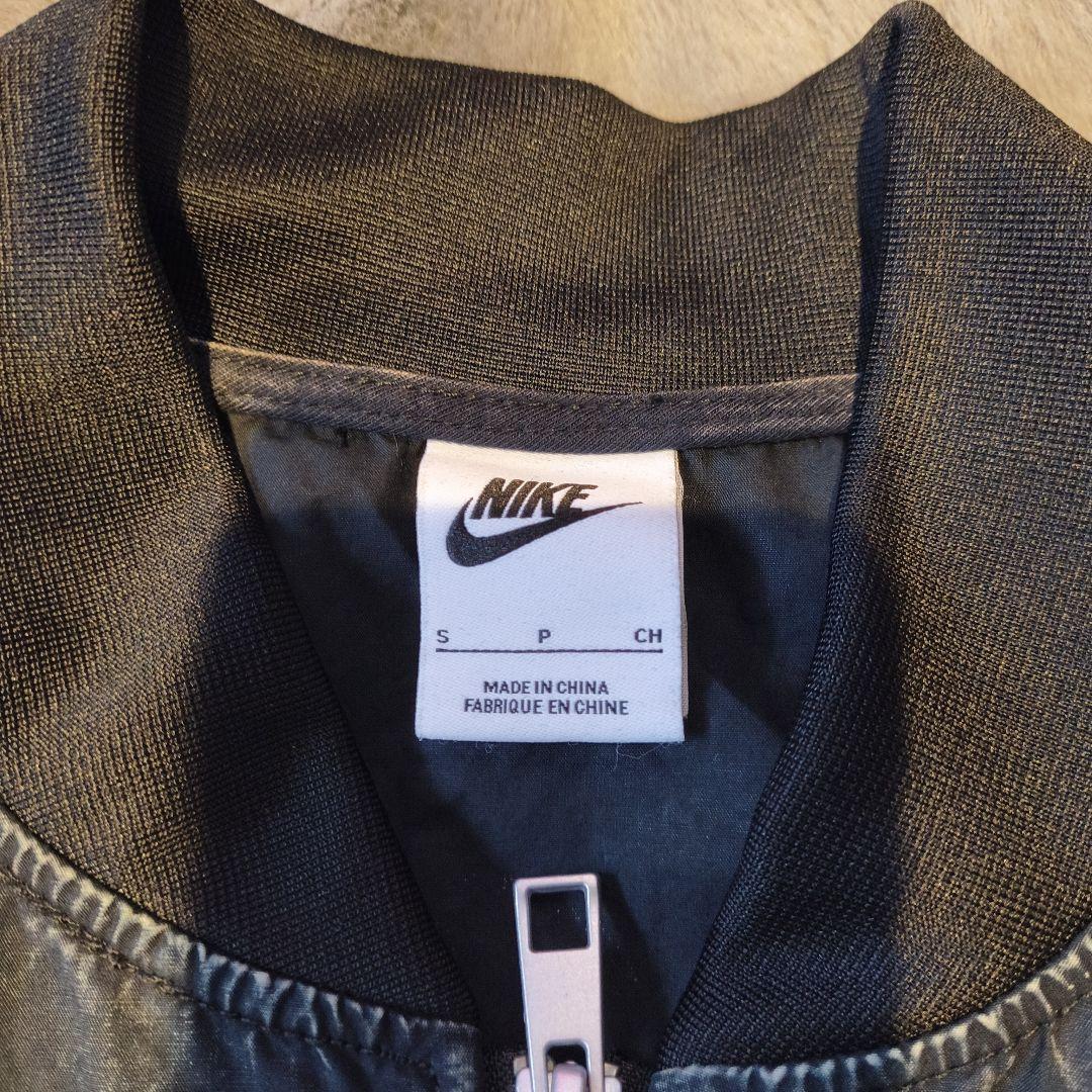 【美品】Nike ナイキ ナイロン セットアップ 上下 ブラック Sサイズ 黒