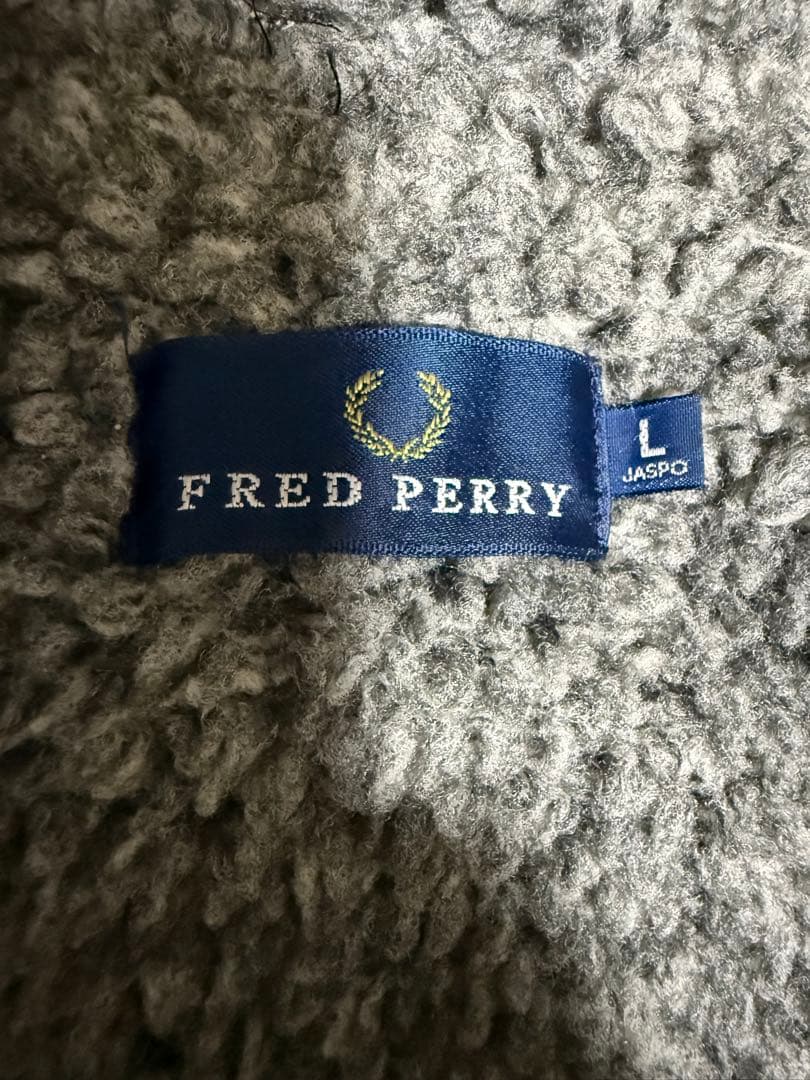 FRED PERRY フード付き ロングコート ベンチコート