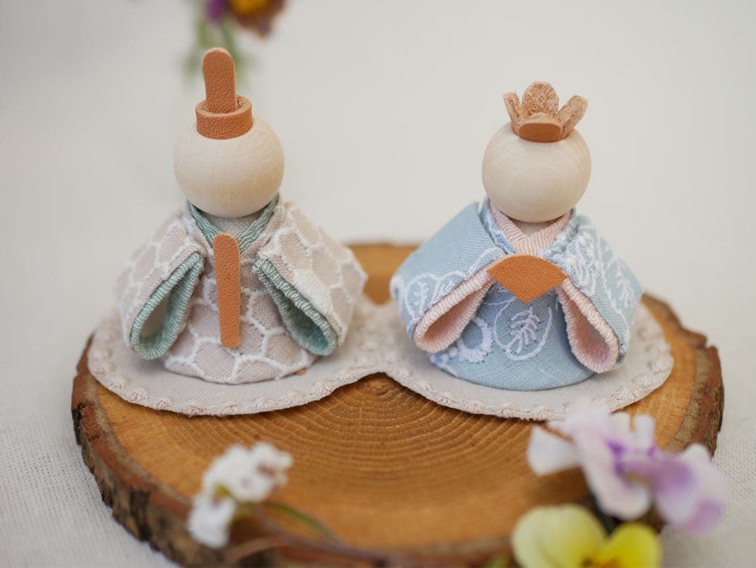 小さなお雛様オーダー　ミナペルホネン　ハンドメイド