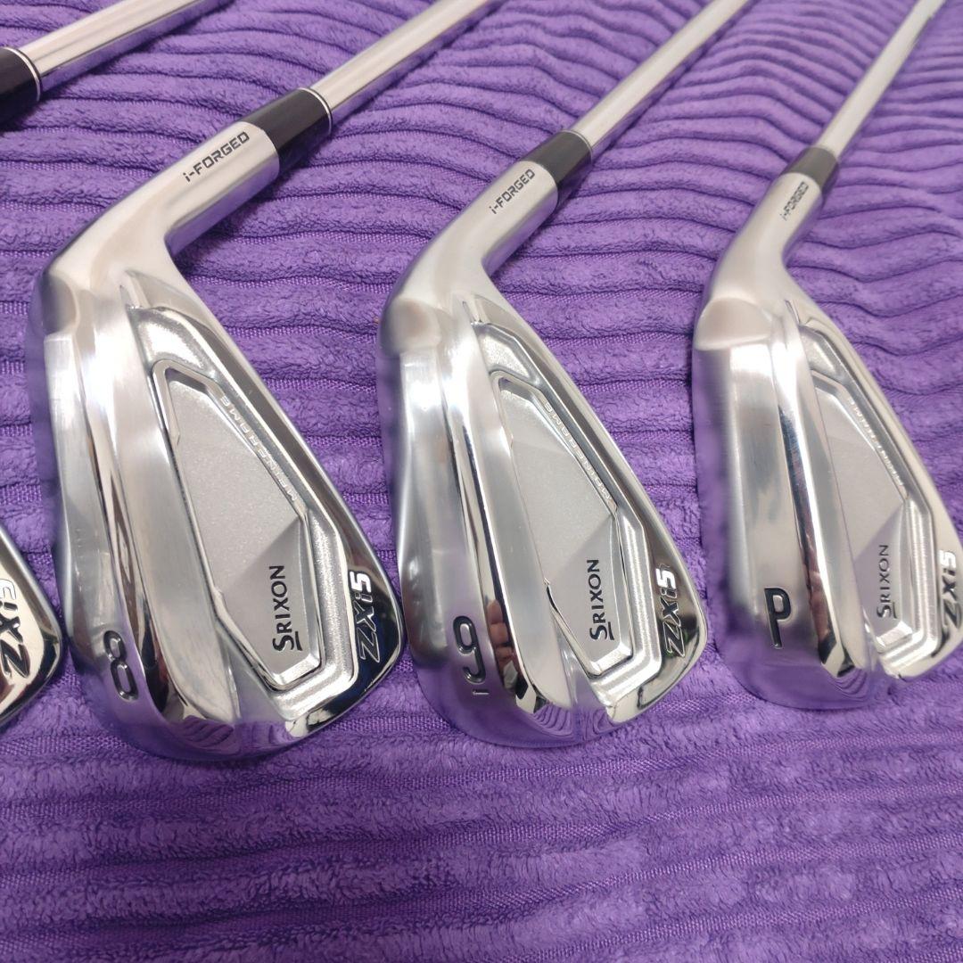 【美品】SRIXON Zxi5アイアンセット(#6.#7.#8.#9.#PW)