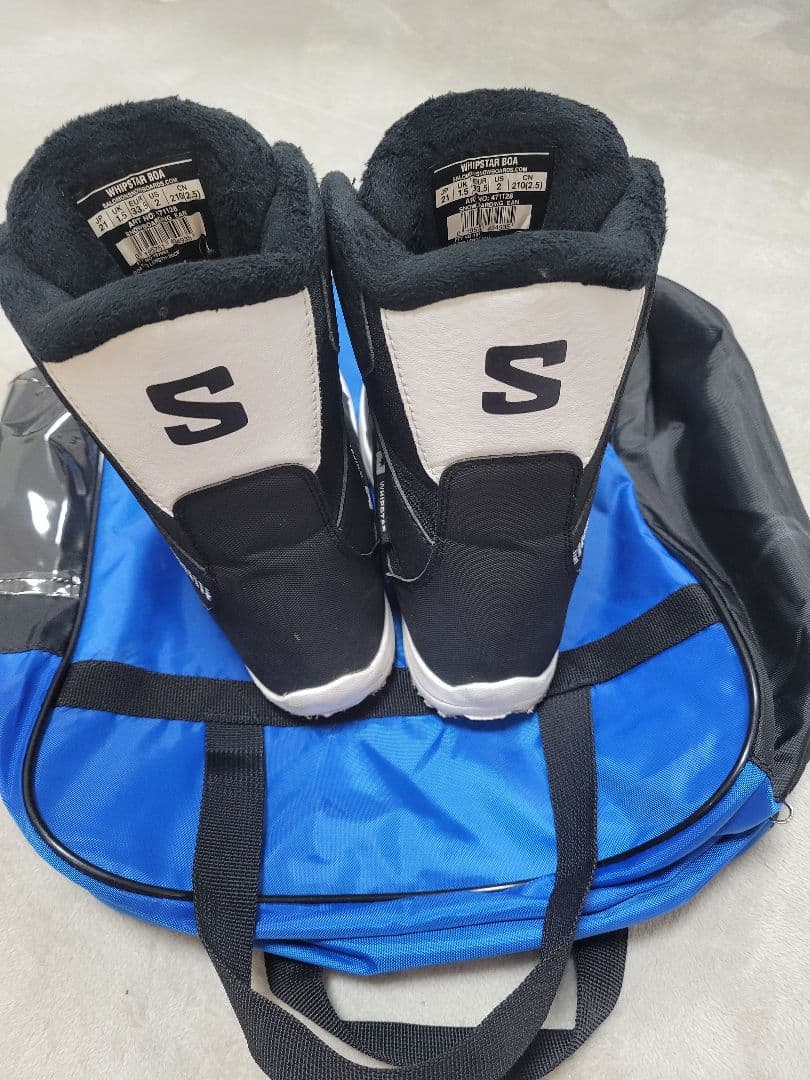 SPOON スノーボード 板 SALOMONブーツセット 子供用 キッズ