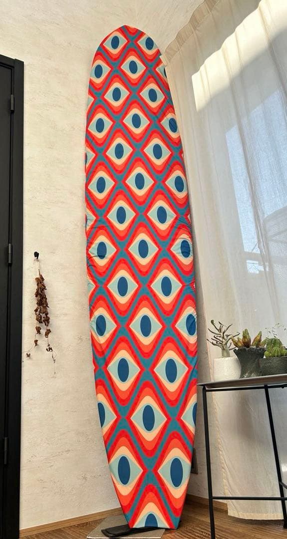 値下げしました！ハンドメイド ロングボード用 デッキカバー 9.0〜9.4ft