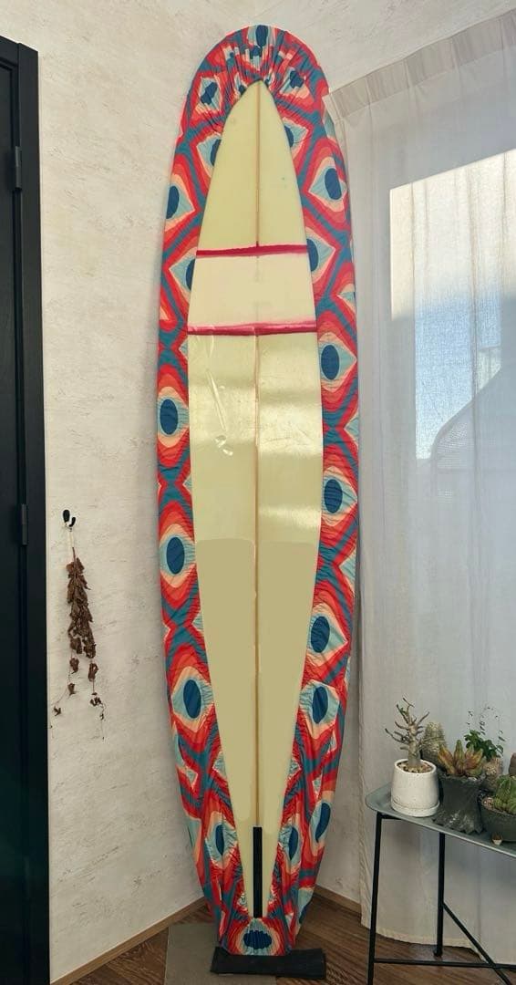 値下げしました！ハンドメイド ロングボード用 デッキカバー 9.0〜9.4ft