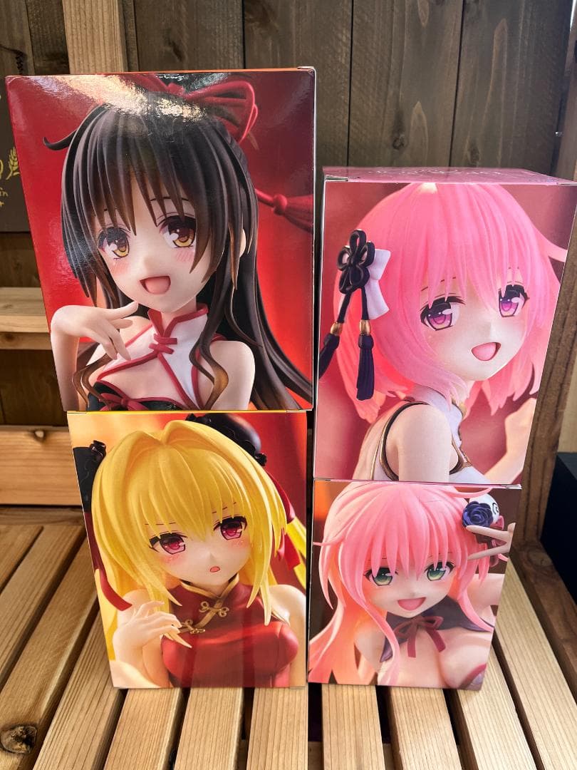 【新品】To LOVEる Desktop Cute フィギュア 4体セット