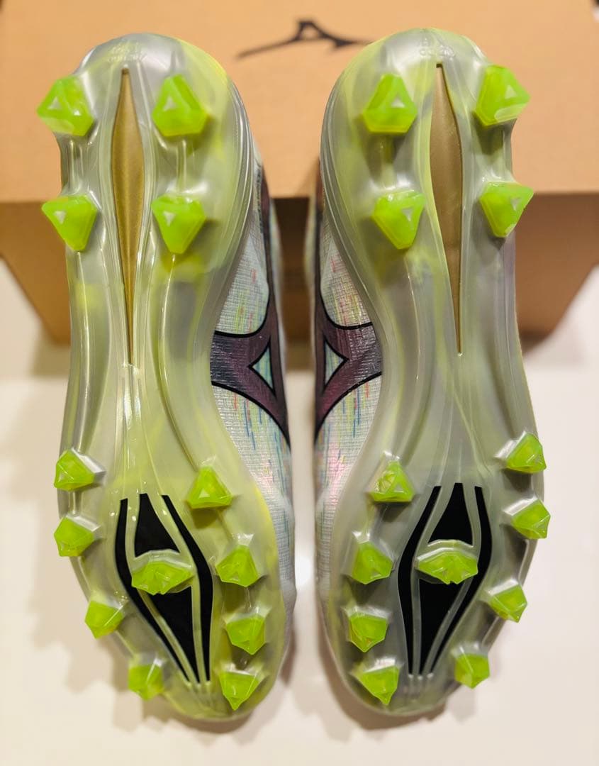ミズノアルファ2 ELITE(ホワイト×イエロー) 26.0cm