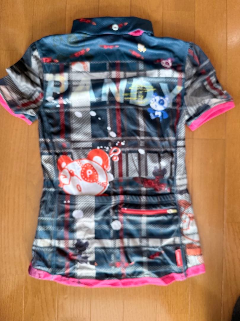 PANDY サイクルジャケット チェック柄　S