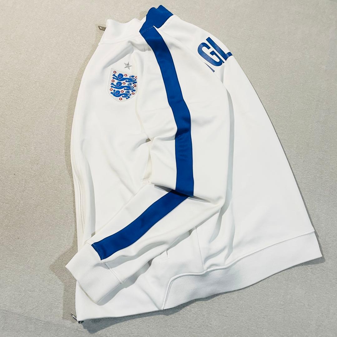 【希少】NIKE イングランド代表2014シーズン トラックジャケット/白/XL