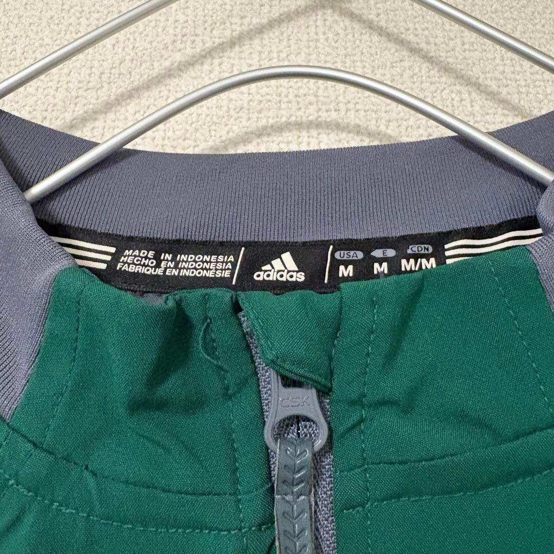 adidas 2WAY ハーフジップ ナイロン プルオーバー