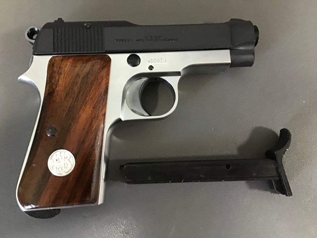 タナカワークス ベレッタ M1934 ハーフシルバー