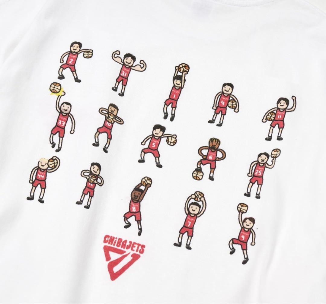 CHIBAJETS×NBA PAINT ビッグシルエットロングTシャツ　Lサイズ
