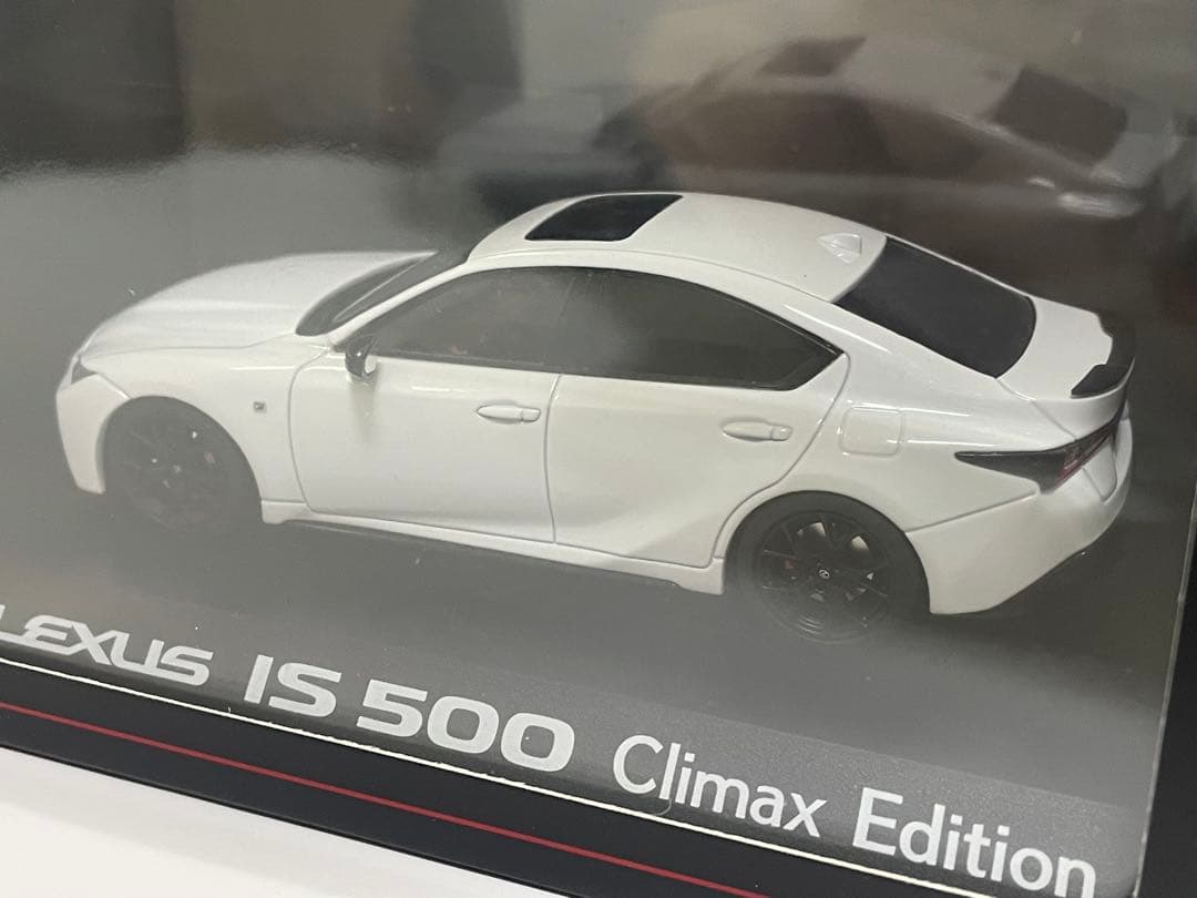 京商 1/43 レクサス IS500 Fスポーツ クライマックスエディション 白