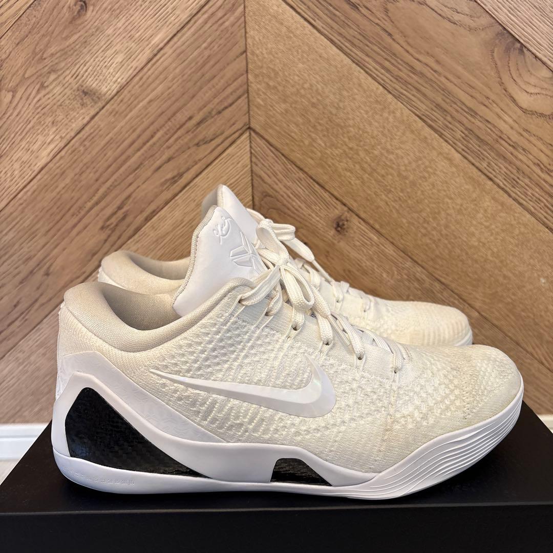 【希少】NIKE KOBE 9 ELITE LOW PROTRO 白27.5cm