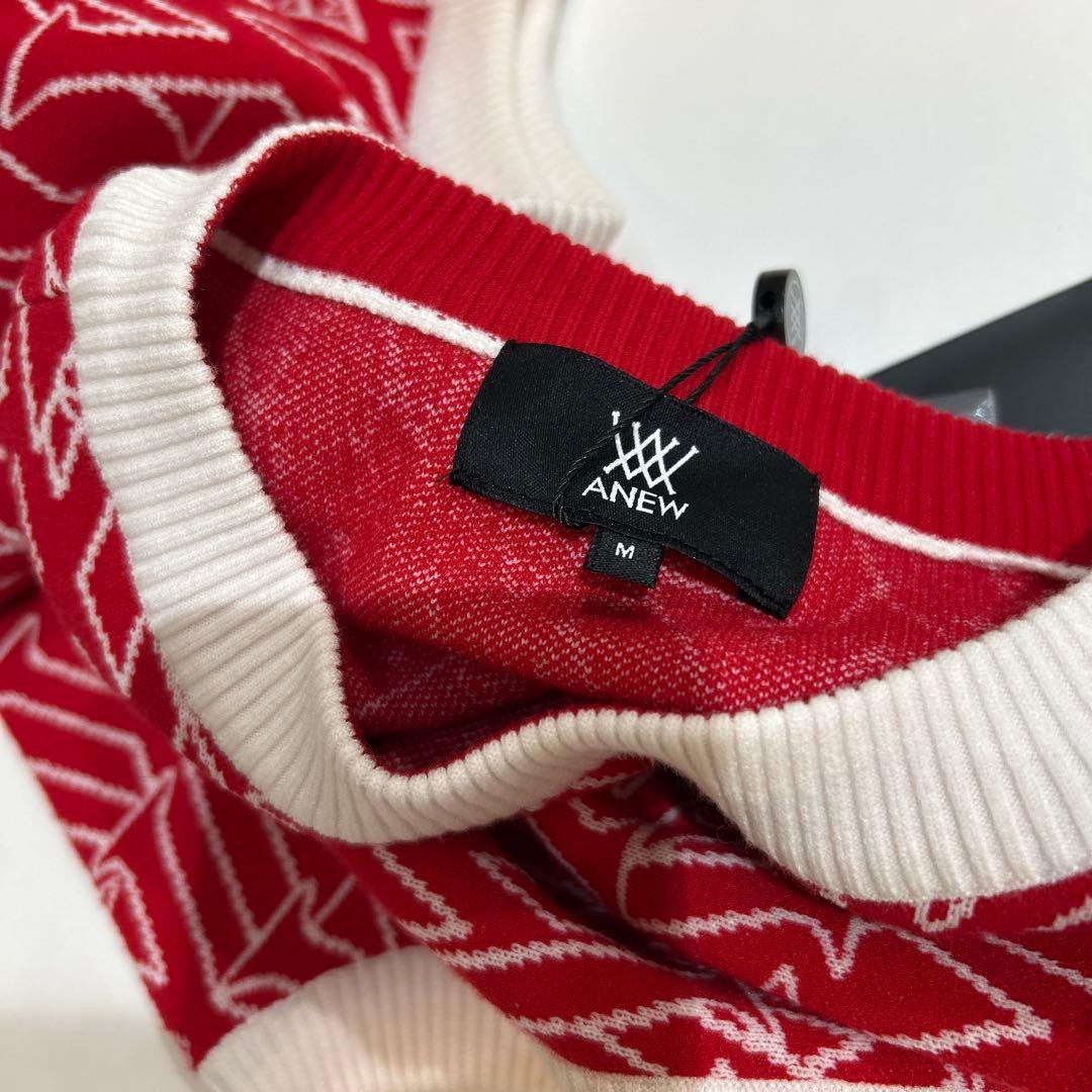新品❤️赤 白 ノースリーブ ベスト