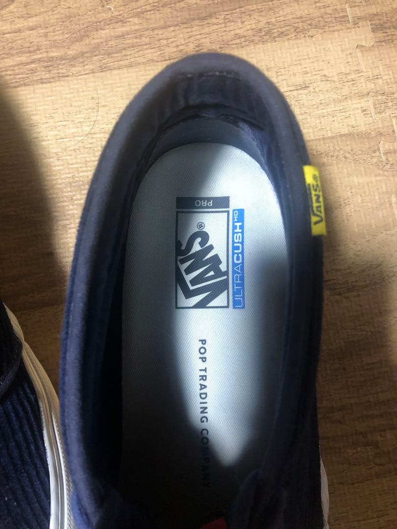 Vans Pro POP TRADING COMPANY ネイビー 28cm