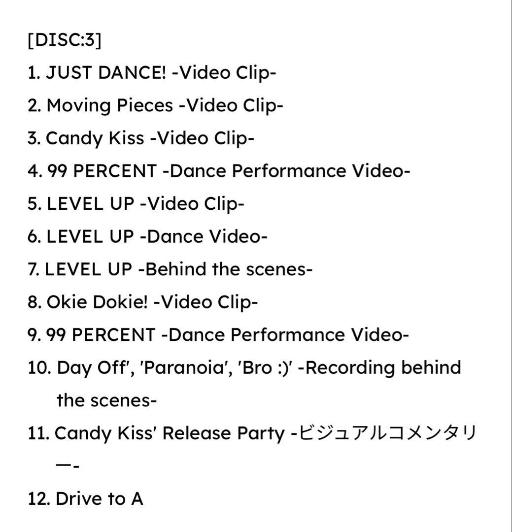 Travis Japan FC限定盤『Road to A』Blu-ray