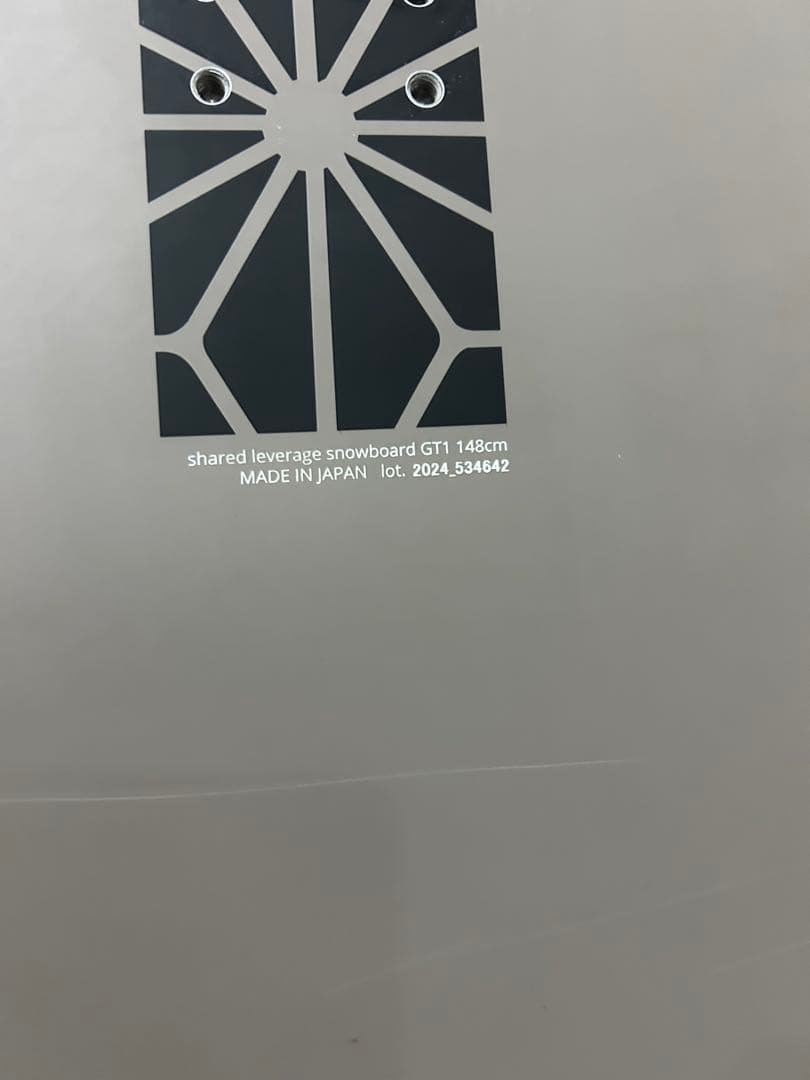 スノーボード leverage board GT1 148cm