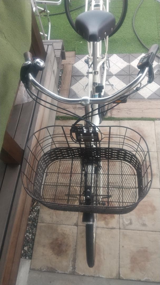 シティタイプ電動アシスト自転車 ホワイト