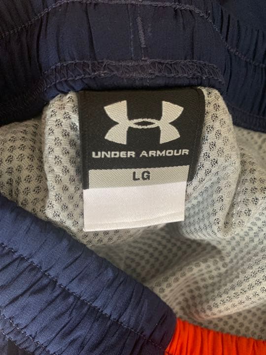 UNDER ARMOUR 中綿ジャケット＋パンツ 上下セット ネイビー×オレンジ