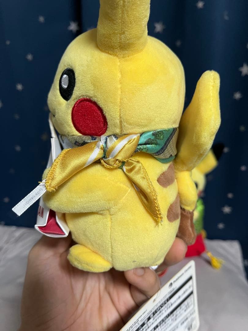 ピカチュウ ぬいぐるみ　3本セット