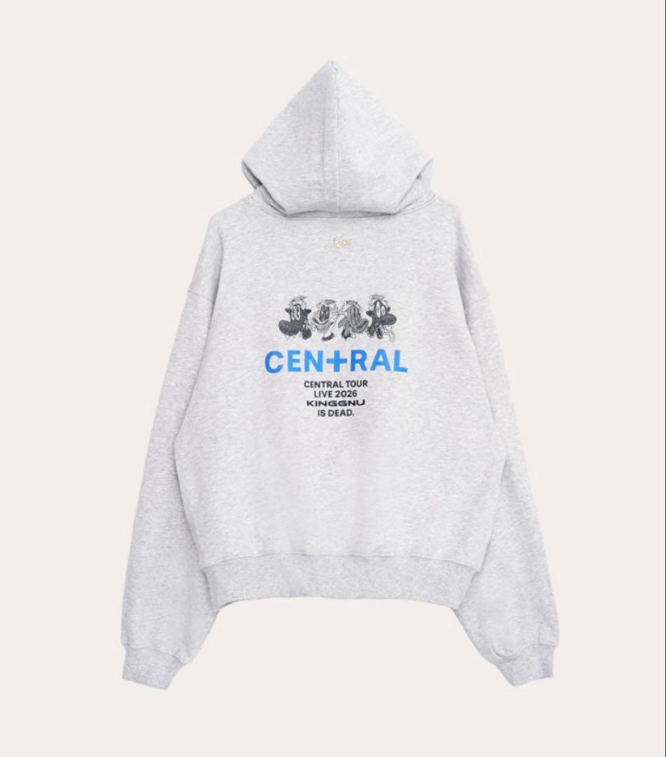 ミュージシャン KING GNU CEN+RAL TOUR/KG IS DEAD HOODIE
