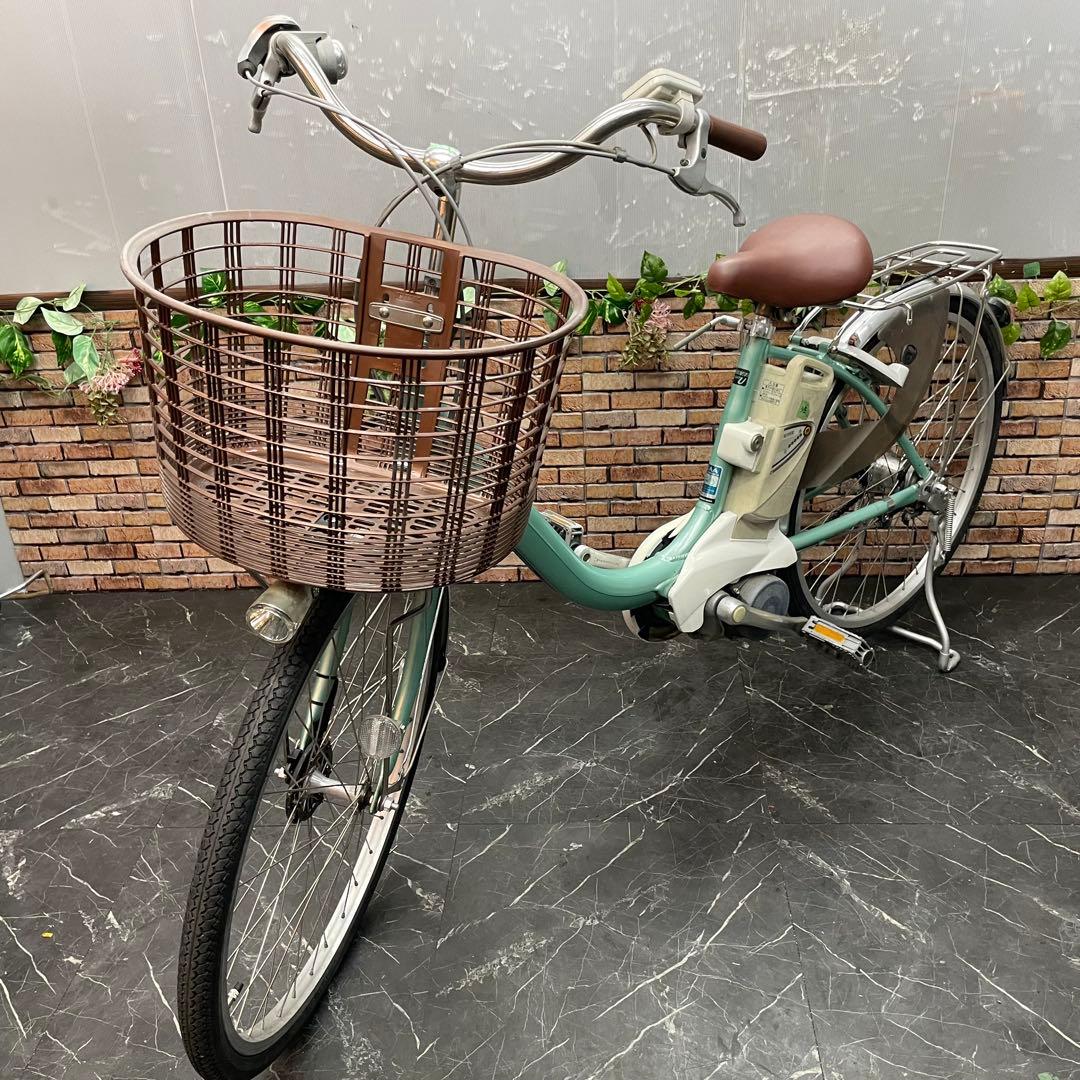 【186】電動自転車Panasonic viviLightU グリーン24インチ