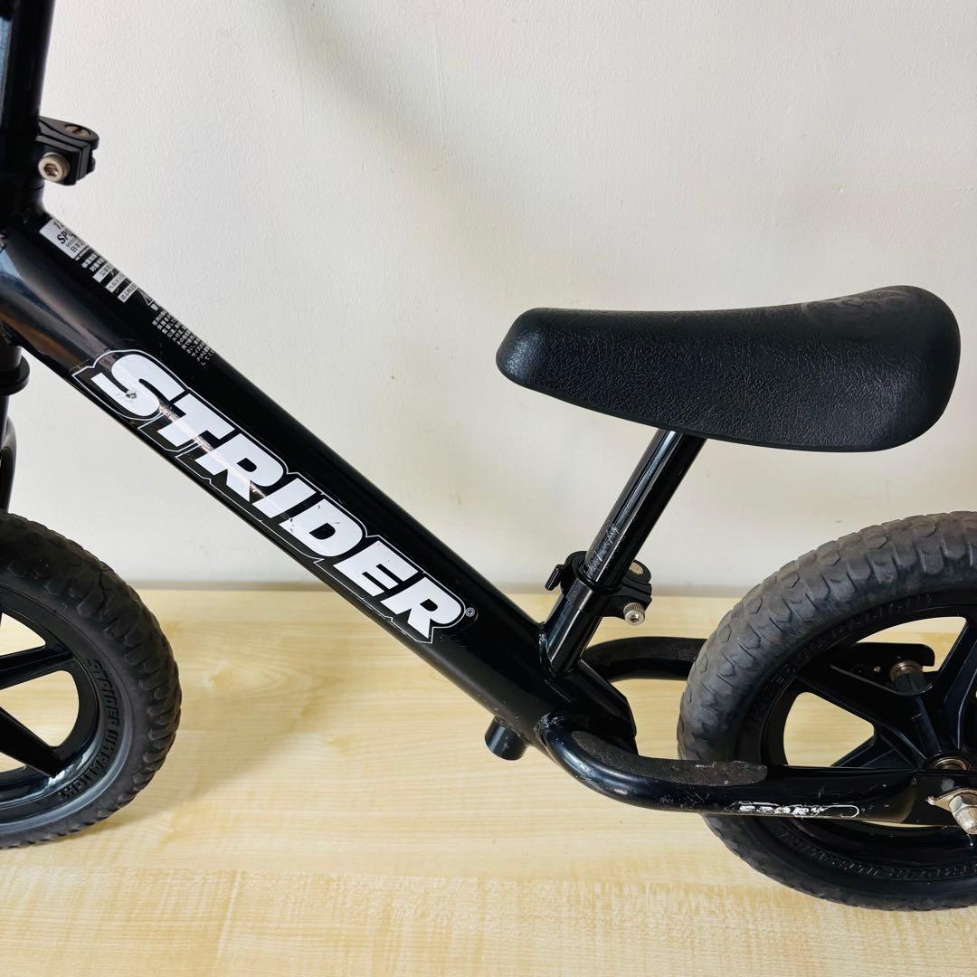 STRIDER バランスバイク ブラック12インチ SPORT 日本正規品
