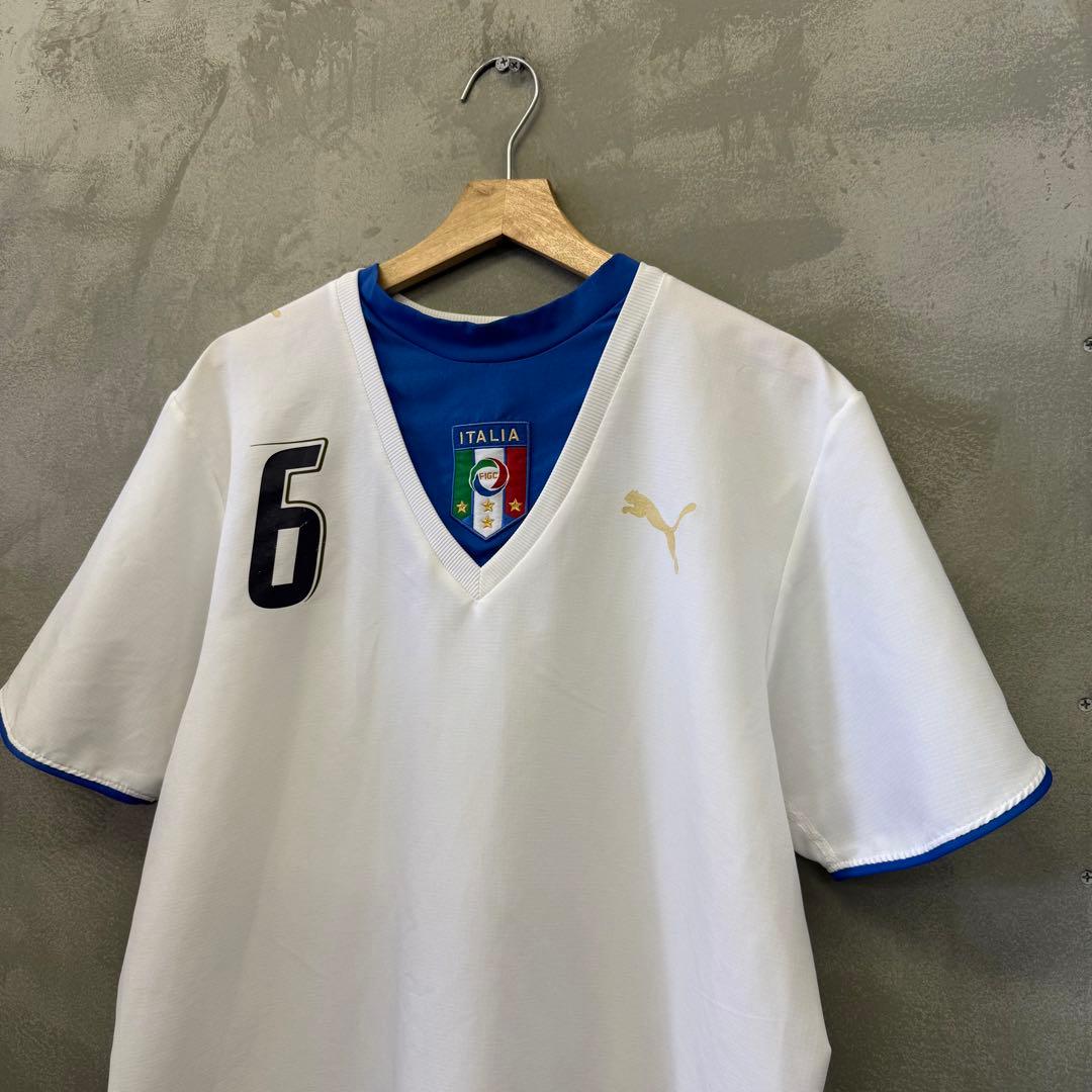 PUMA イタリア代表 ユニフォーム ゲームシャツ 2006年ドイツW杯