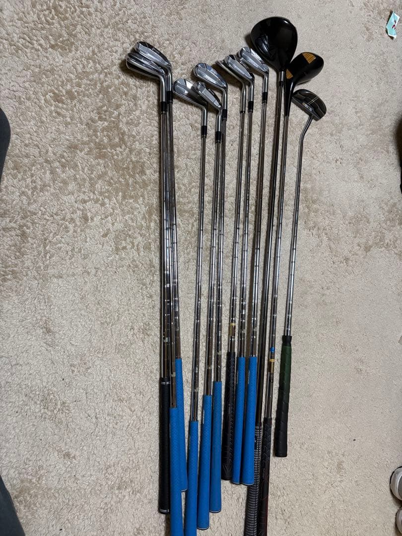 TaylorMade ゴルフクラブセット 12本　その他備品