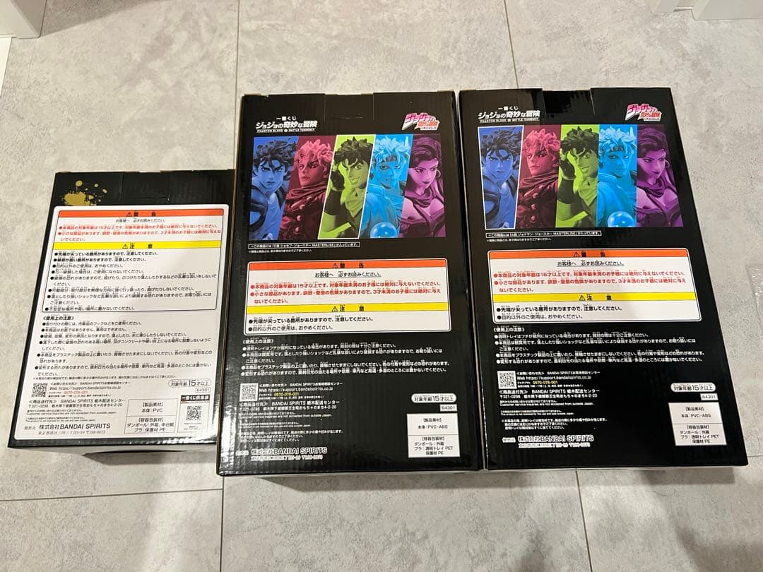 【一番くじ】ジョジョの奇妙な冒険 MASTERLISE A ・C ・F 賞セット