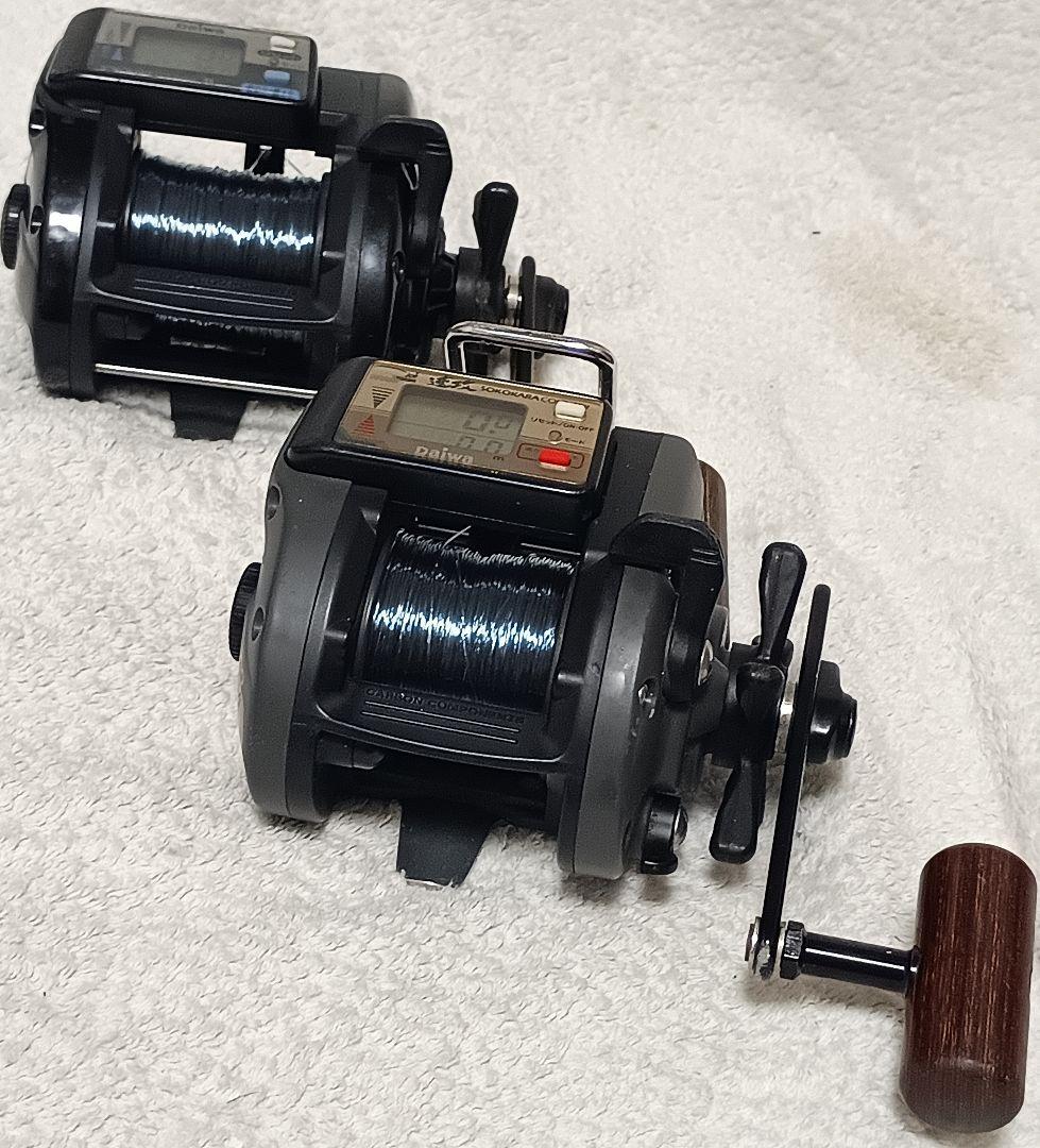 ダイワタナセンサーGS-30&X350デジタル深度カウンター付船釣りリール