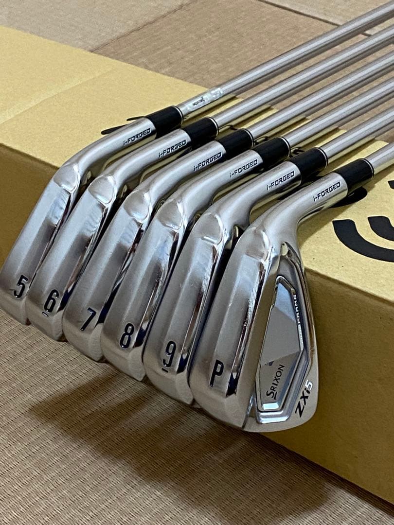 中古特注Srixon ZXi5アイアンセット モーダス105R 6本(5〜PW)
