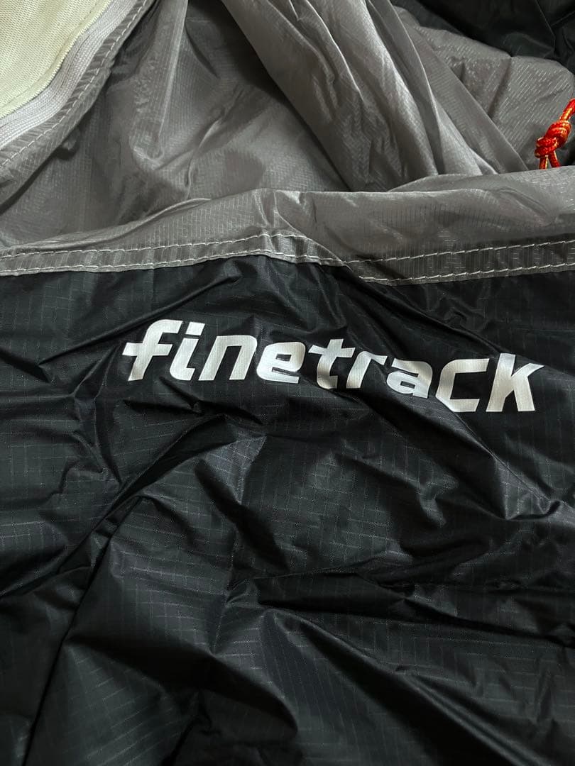 【美品】 finetrack カミナドーム2 グリーン 専用フットプリント付き