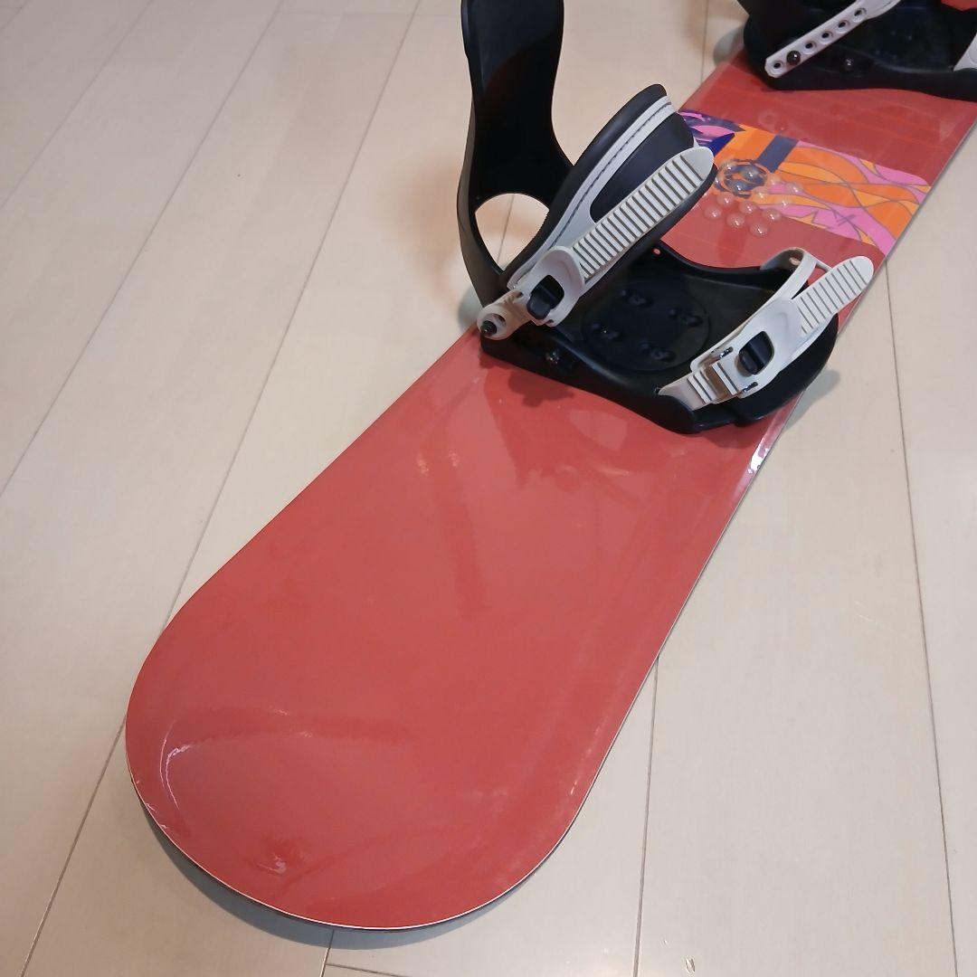 ☆美品☆ オニール　スノーボード板　142cm ビンディング付き　サイズM