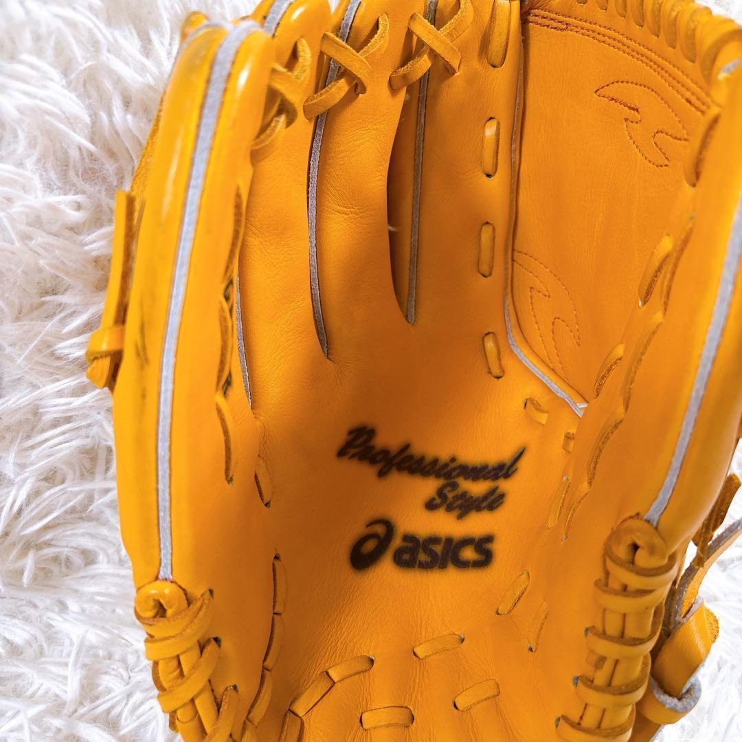 【希少☆美品☆左投げ】アシックス限定ダルビッシュ有モデル　軟式グローブ　野球