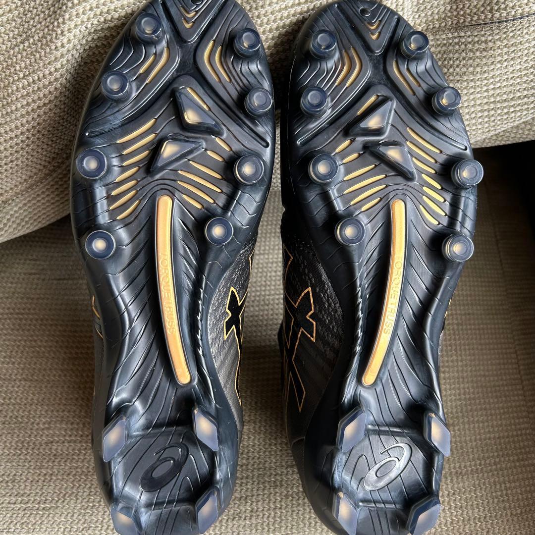 【未使用】asics サッカースパイク　ULTREZZA2　ブラック26.5cm