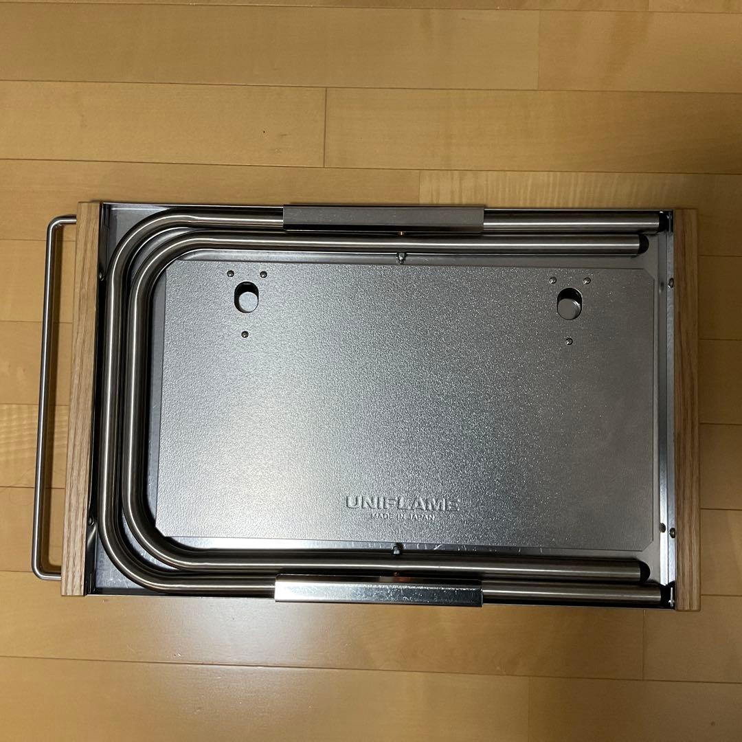【取手DIY＆レッグラック付き】UNIFLAME ユニフレーム 焚き火テーブル