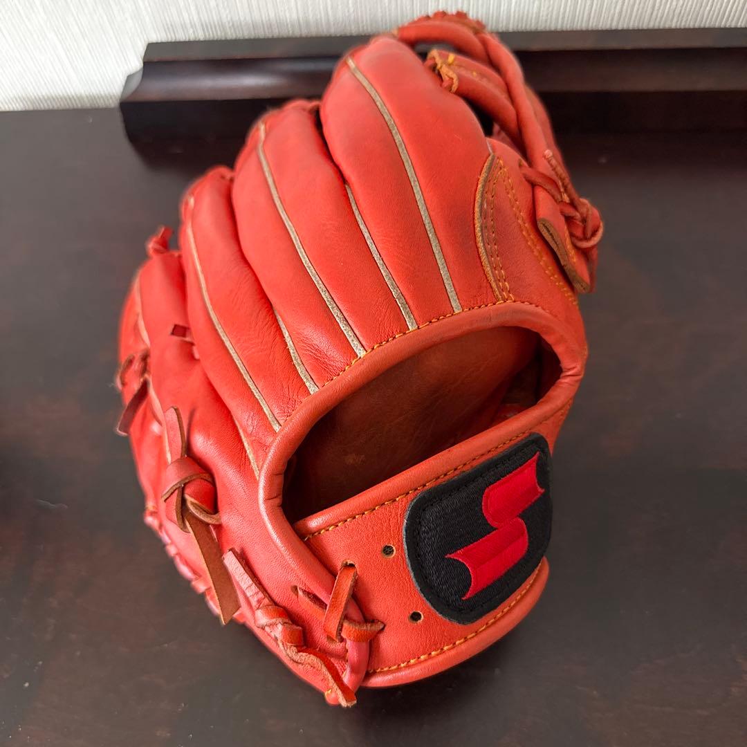 SSK 軟式野球グローブ ディープオレンジLeague Champ