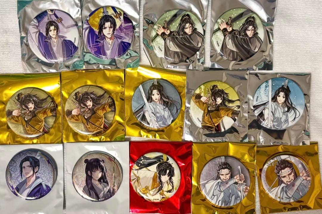 魔道祖師　缶バッジ　まとめ売り