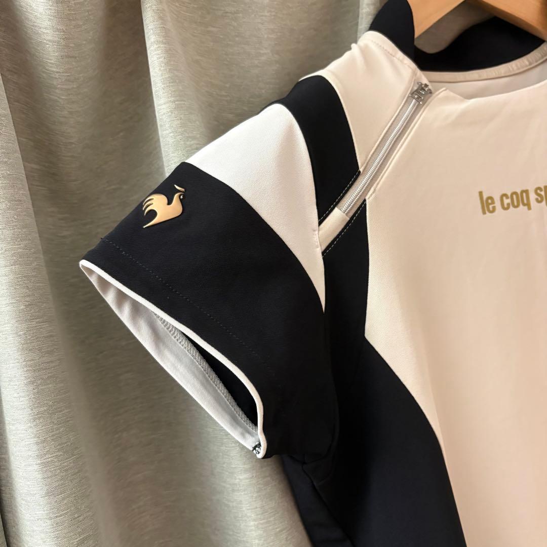 極美品◎le coq sportif GOLF ルコック バイカラーワンピース