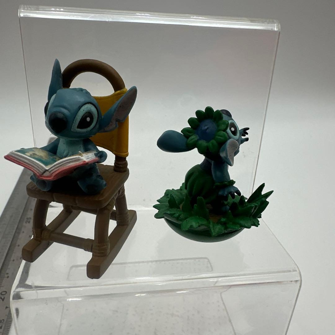 スティッチ ミニフィギュアとストラップ　セット まとめ売り
